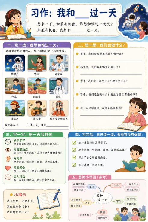 习作：我和____过一天--超彩高清版本