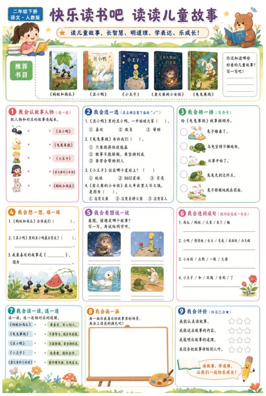 快乐读书吧 读读儿童故事--超彩高清版本