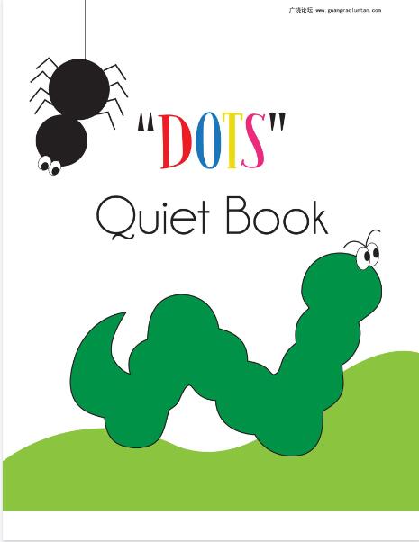 【最新高清版】Dot-to-Dot-Quiet-Book，10页PDF 英语启蒙读物 英文安静书系列教材【无水印】