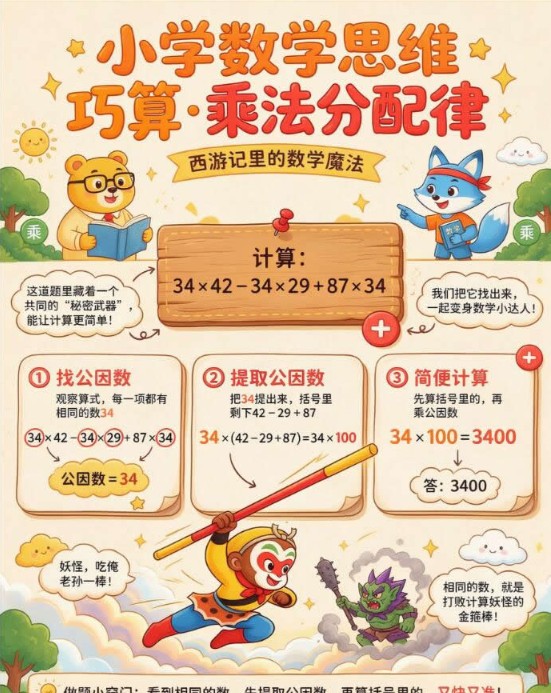 【13页高彩版】26秋小学数学必学思维训练13大类