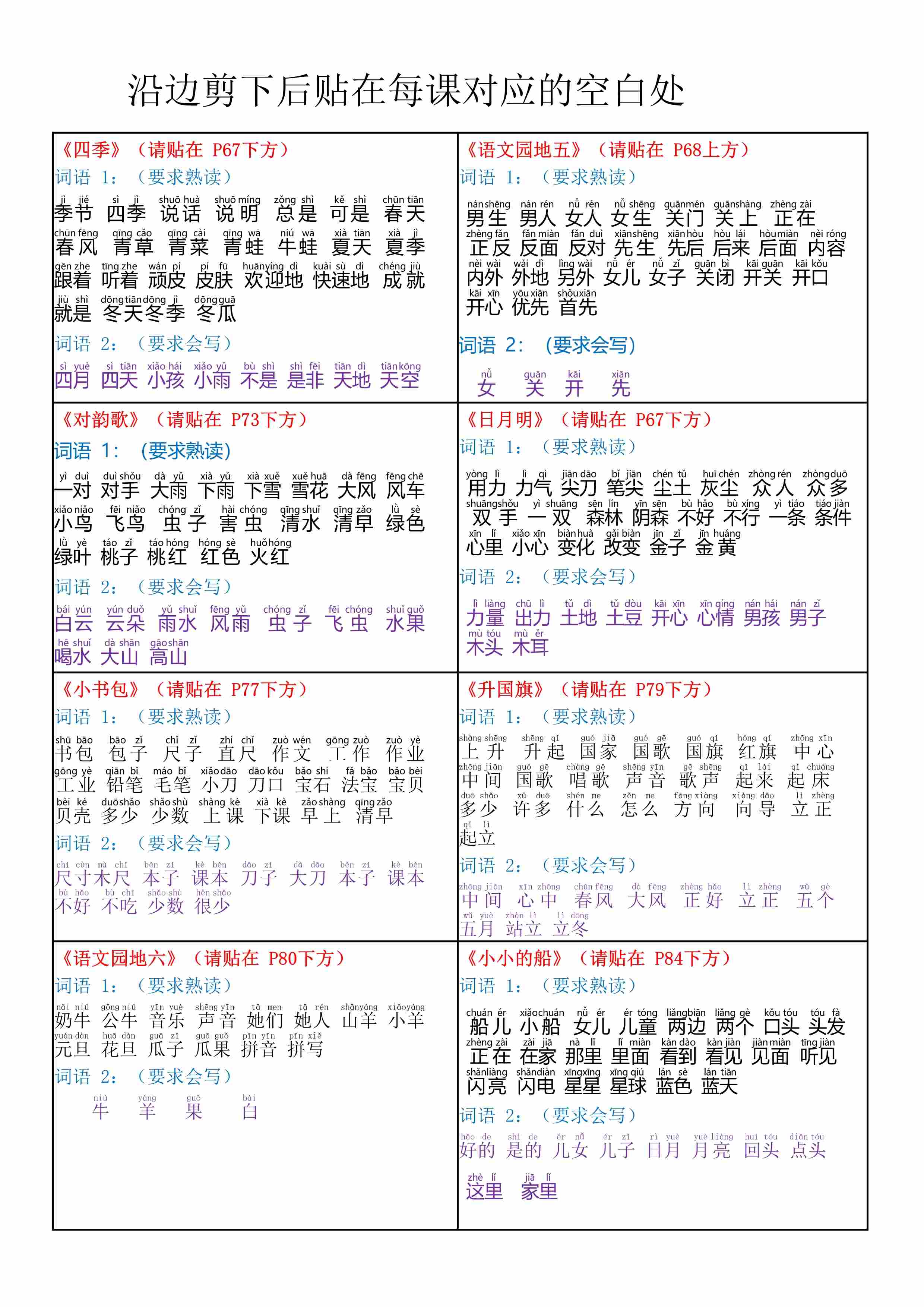 2024年秋课课贴一年级语文上册每课重点贴-3.jpg